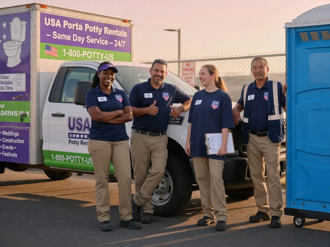 Porta Potty Rental company in Lewistown, OH